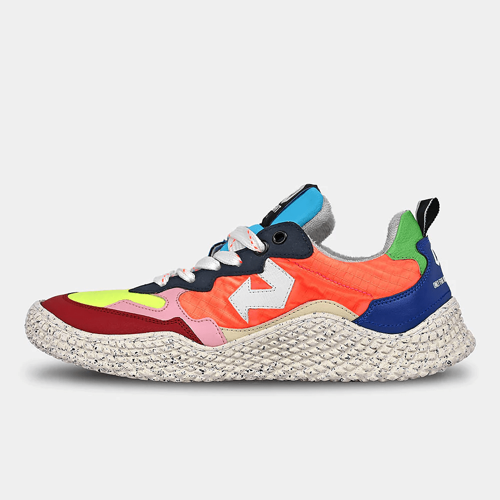 SNEAKERS IN TESSUTO E PELLE - CALZATURE - Due Piedi