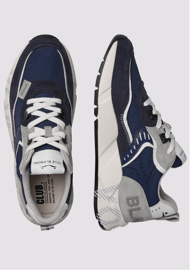 SNEAKERS IN TESSUTO E PELLE - CALZATURE - Due Piedi