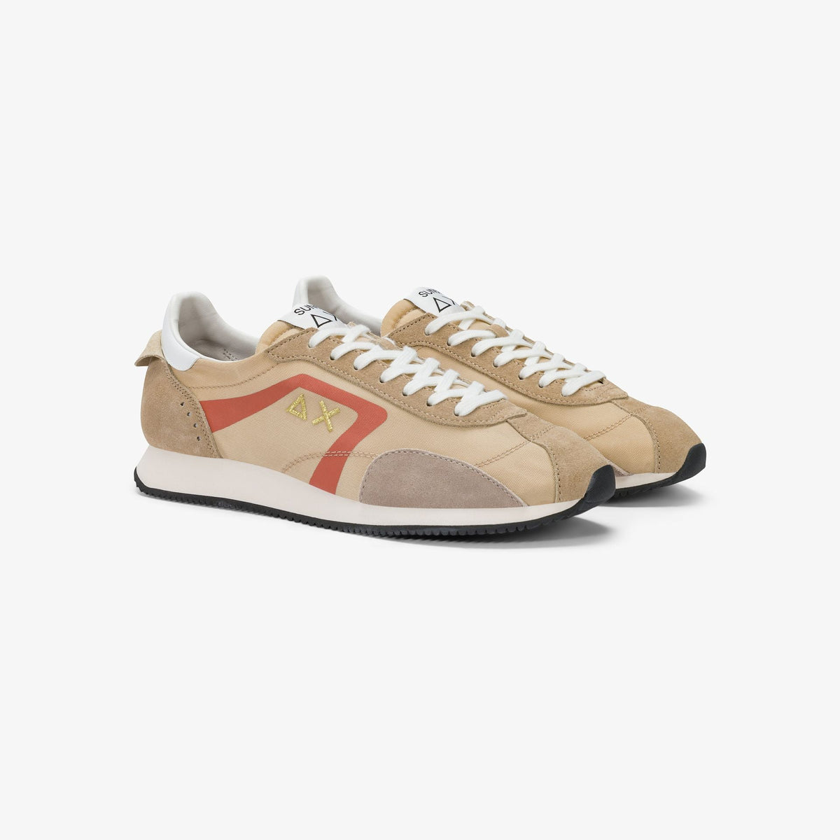 SNEAKERS IN TESSUTO E PELLE - CALZATURE - Due Piedi