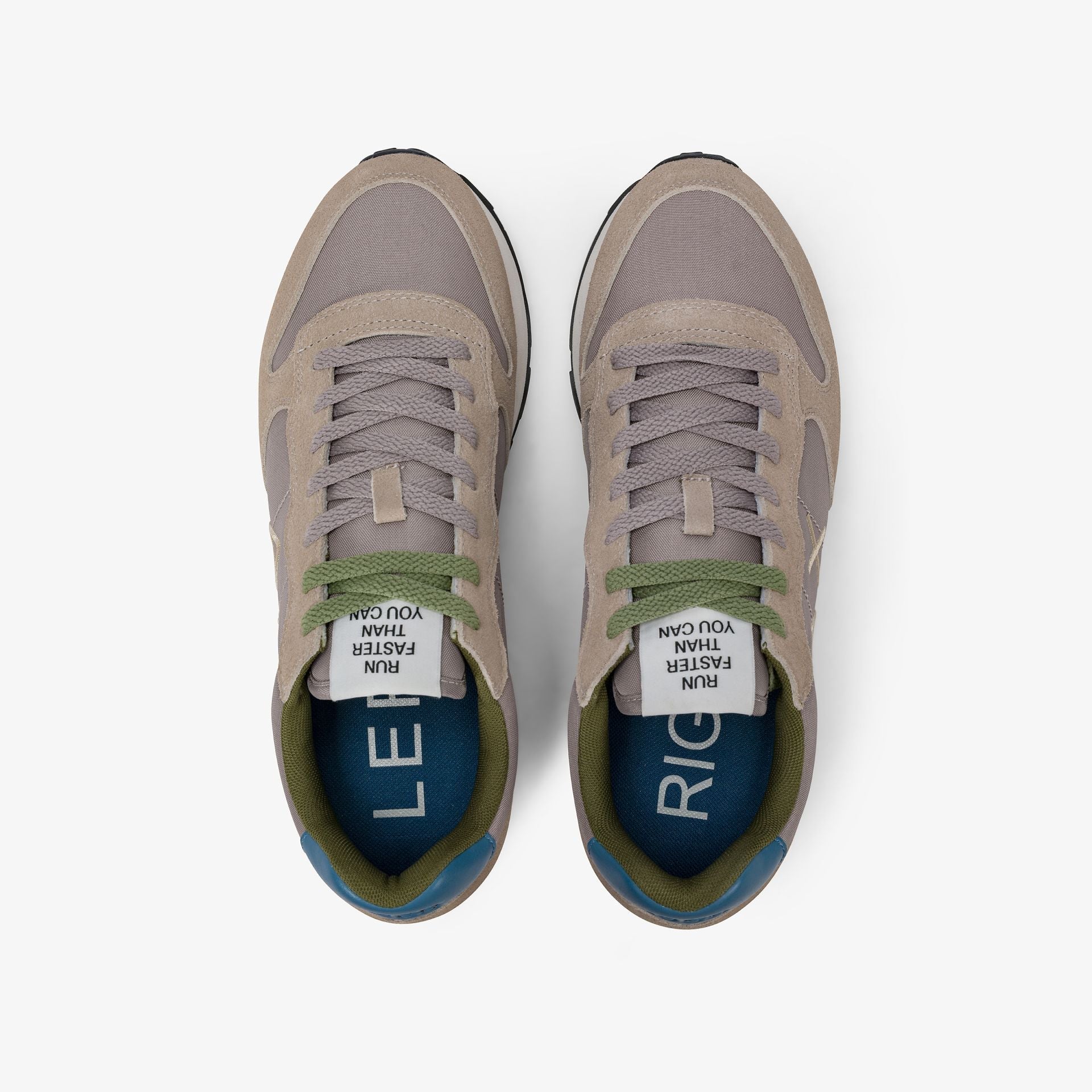 SNEAKERS IN TESSUTO E PELLE - CALZATURE - Due Piedi
