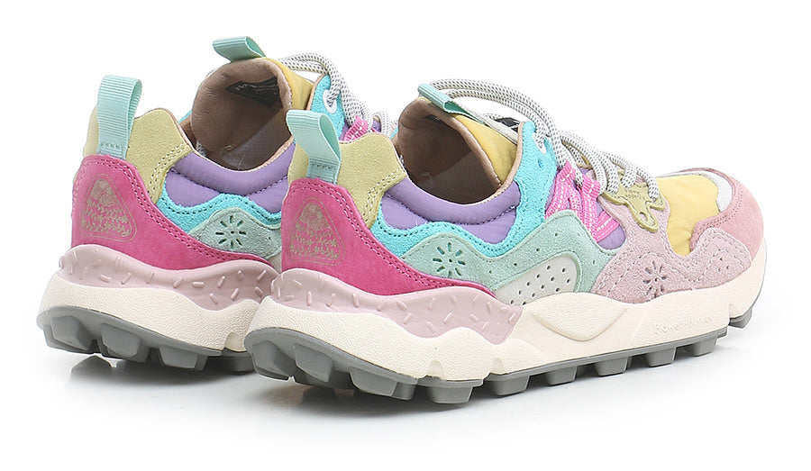 SNEAKERS IN TESSUTO E PELLE - CALZATURE - Due Piedi