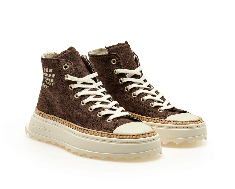 SNEAKERS IN TESSUTO E PELLE - CALZATURE - Due Piedi