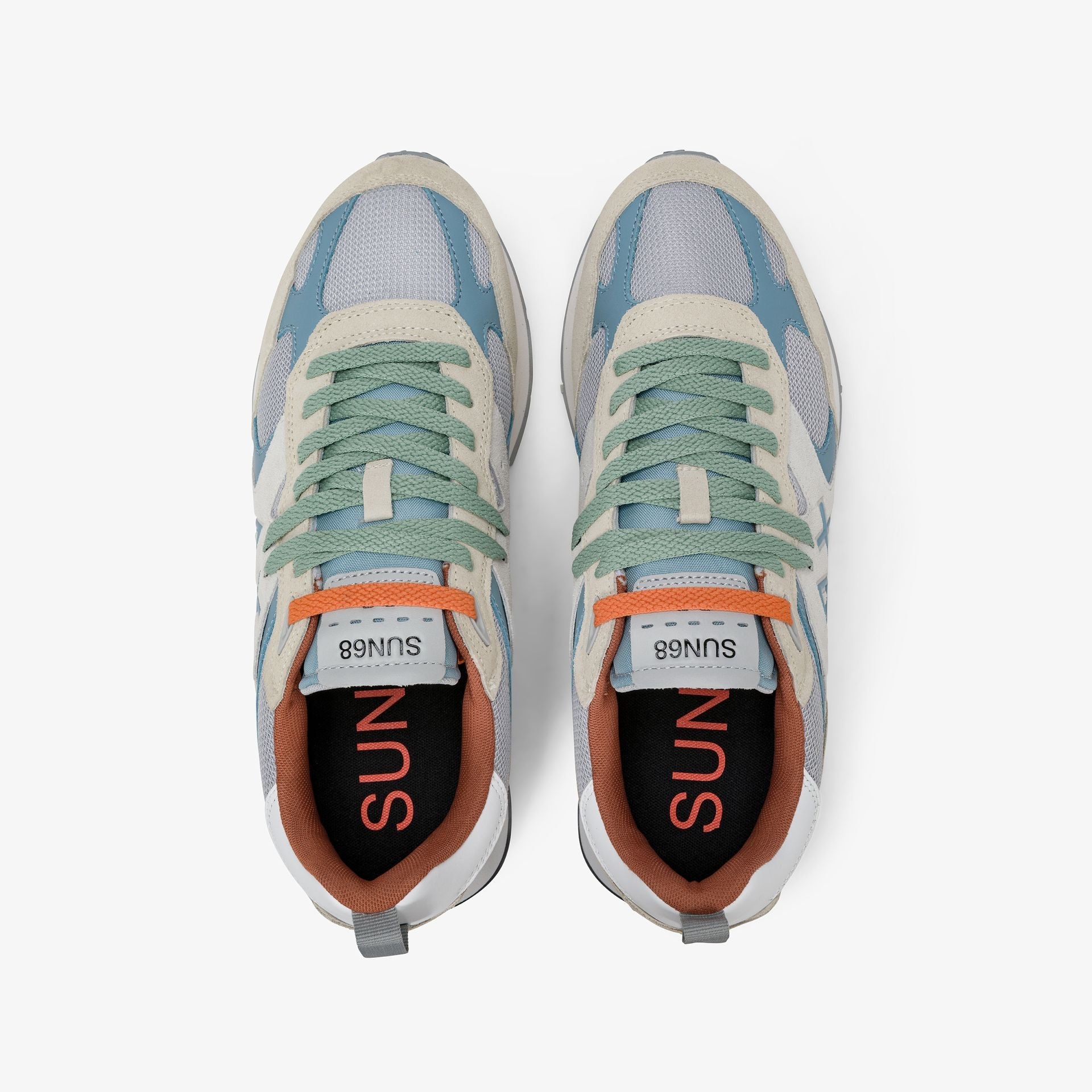 SNEAKERS IN TESSUTO E PELLE - CALZATURE - Due Piedi