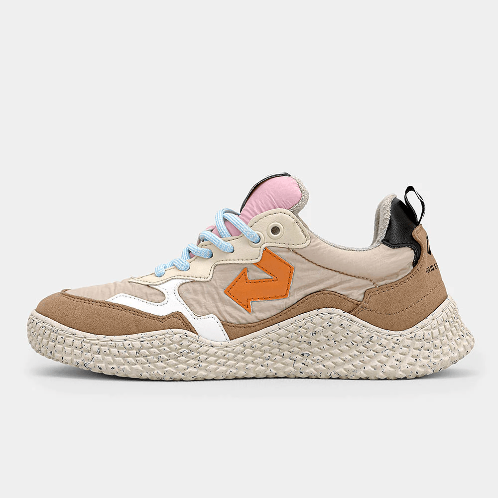 SNEAKERS IN TESSUTO E PELLE - CALZATURE - Due Piedi