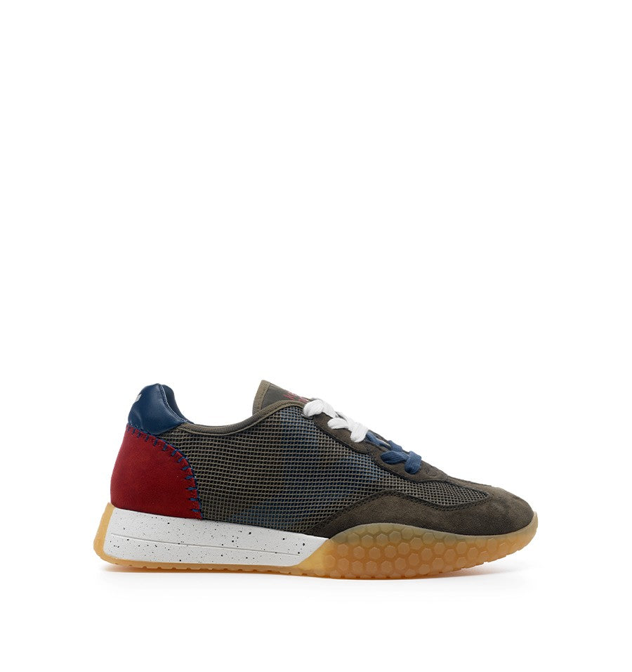 SNEAKERS IN TESSUTO E PELLE - CALZATURE - Due Piedi