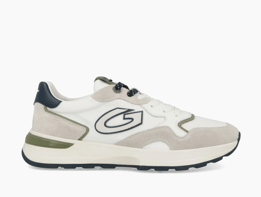 SNEAKERS IN TESSUTO E PELLE - CALZATURE - Due Piedi