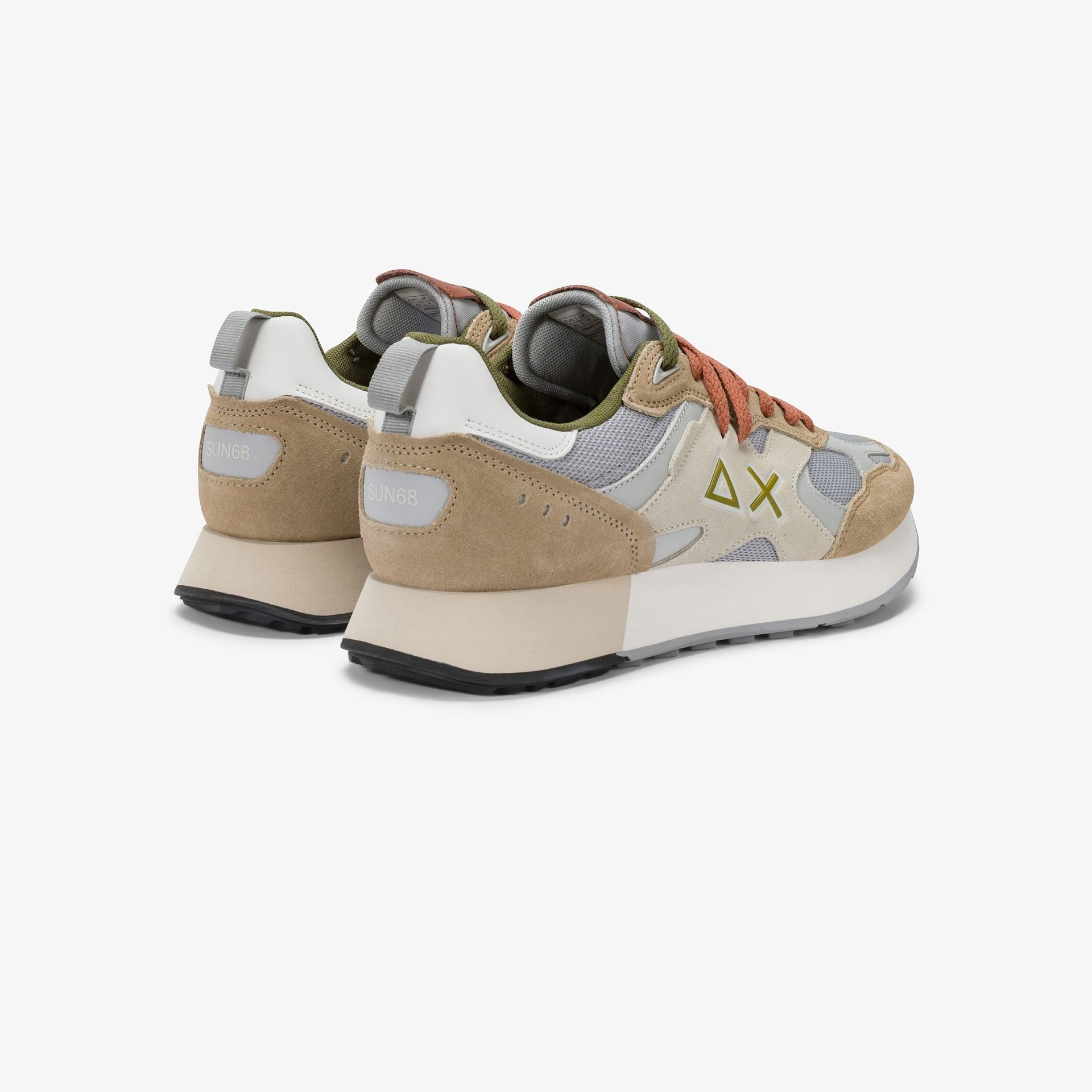 SNEAKERS IN TESSUTO E PELLE - CALZATURE - Due Piedi