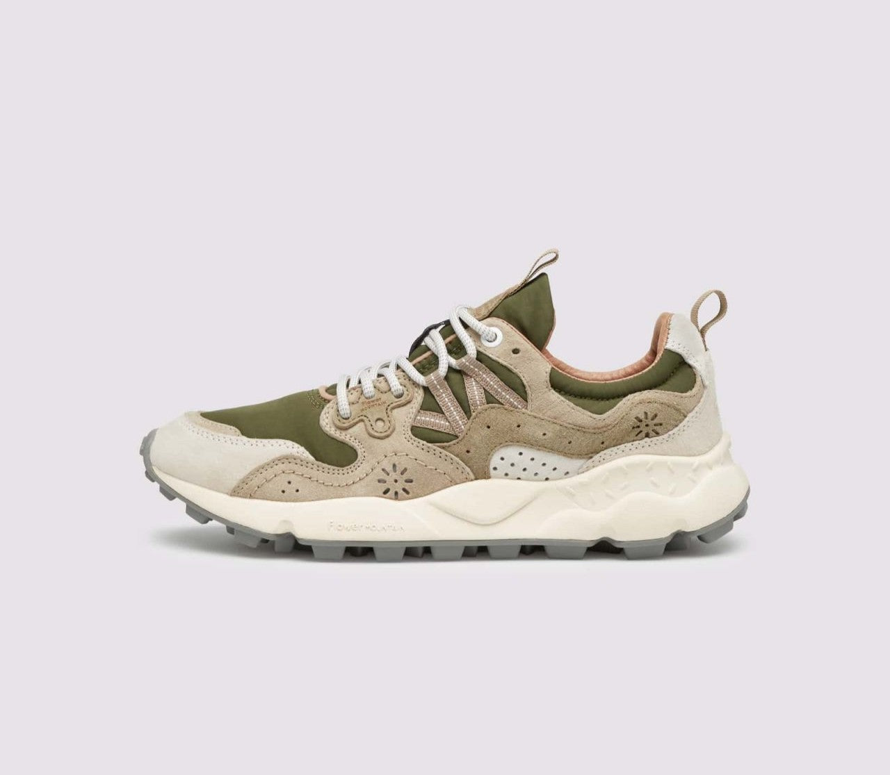 SNEAKERS IN TESSUTO E PELLE - CALZATURE - Due Piedi