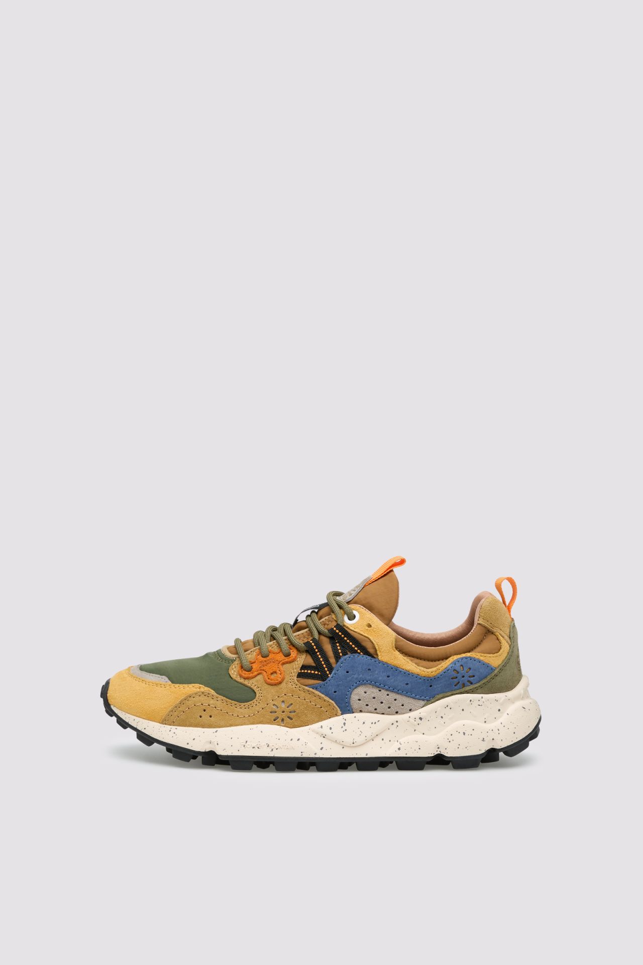 SNEAKERS IN TESSUTO E PELLE - CALZATURE - Due Piedi