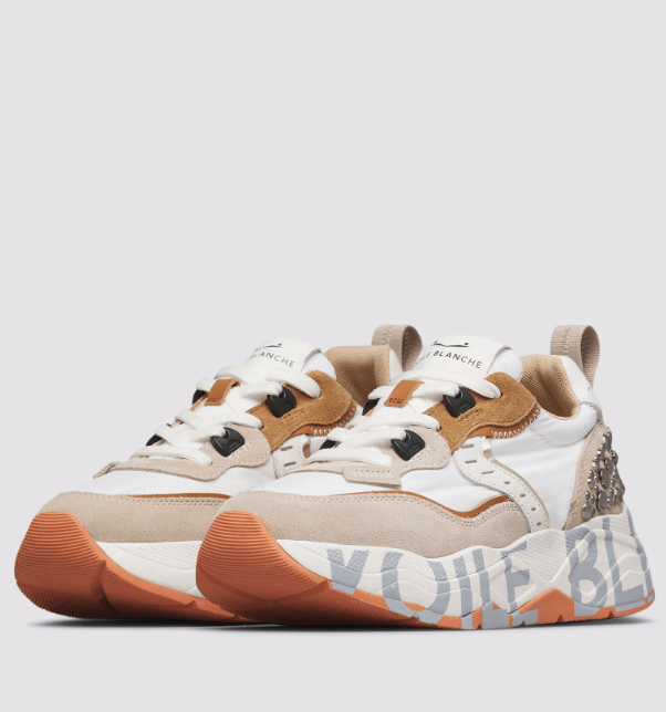 SNEAKERS IN TESSUTO E PELLE - CALZATURE - Due Piedi