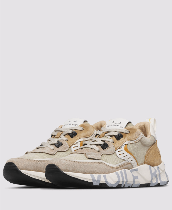 SNEAKERS IN TESSUTO E PELLE - CALZATURE - Due Piedi