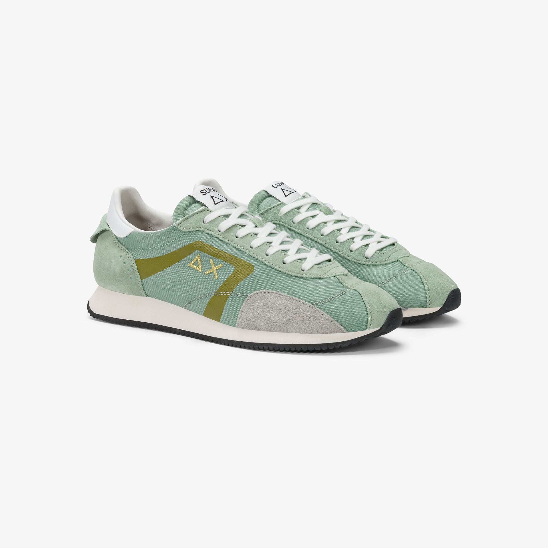 SNEAKERS IN TESSUTO E PELLE - CALZATURE - Due Piedi