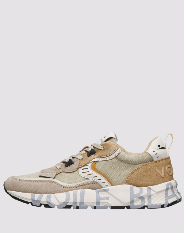 SNEAKERS IN TESSUTO E PELLE - CALZATURE - Due Piedi