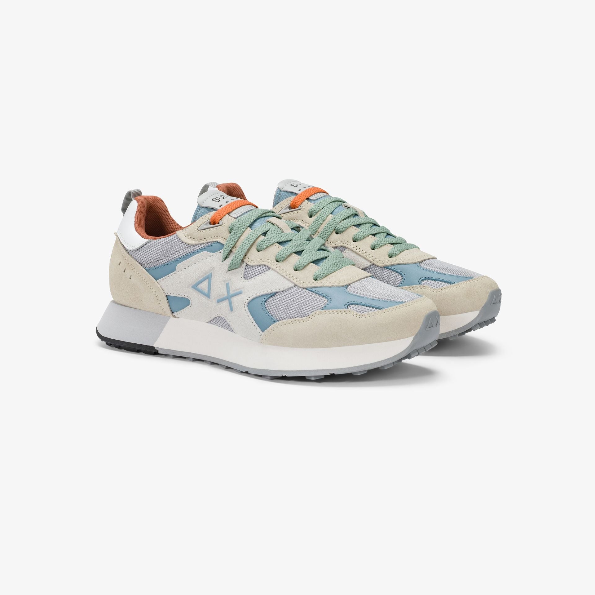SNEAKERS IN TESSUTO E PELLE - CALZATURE - Due Piedi