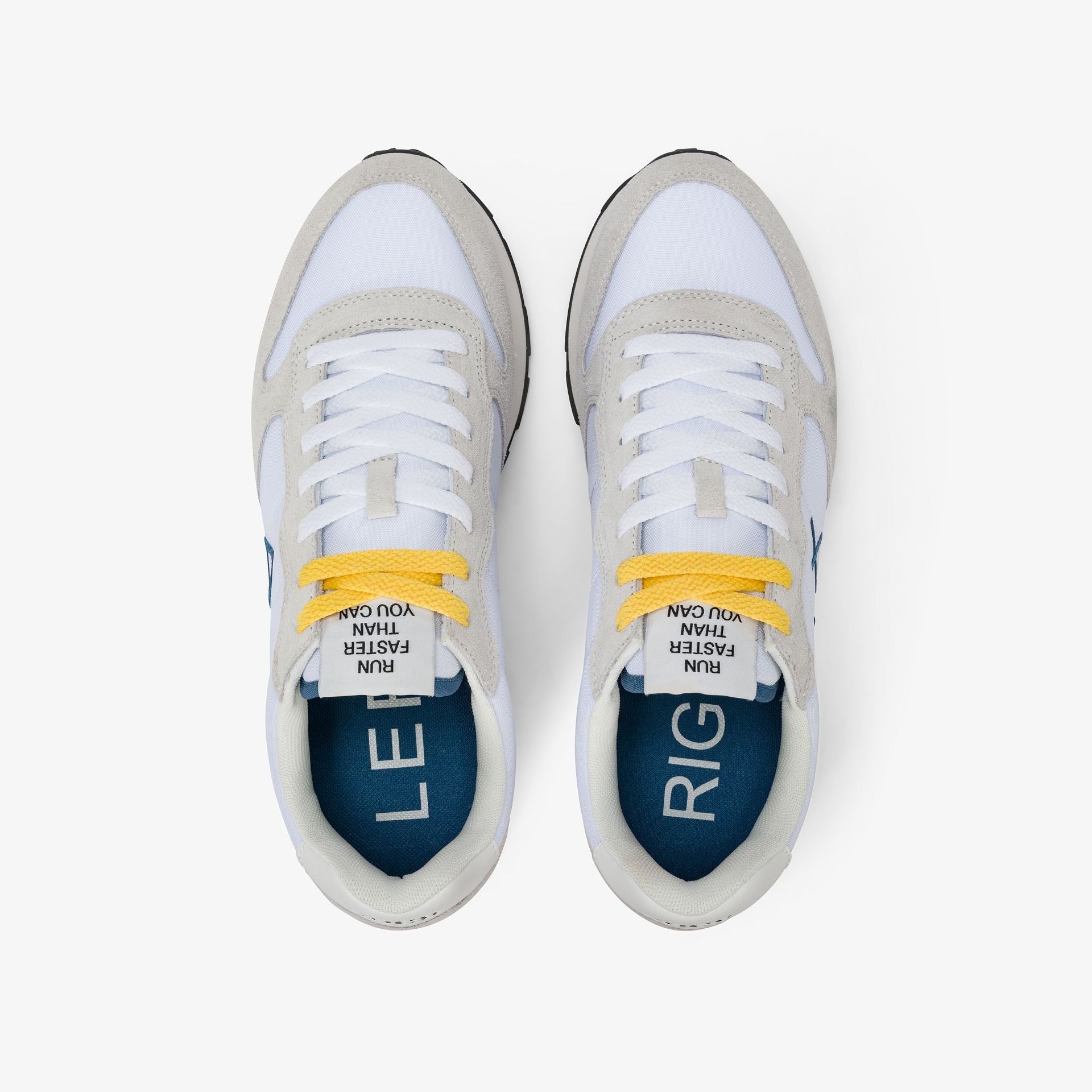 SNEAKERS IN TESSUTO E PELLE - CALZATURE - Due Piedi
