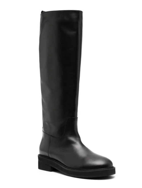 STIVALE IN PELLE NERO - CALZATURE - Due Piedi