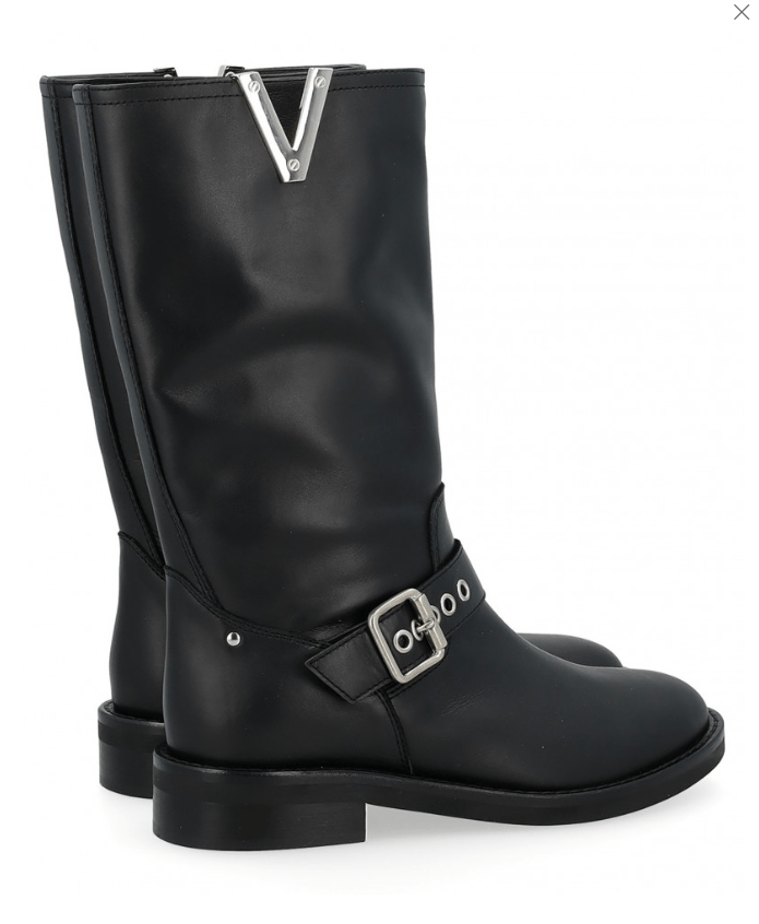 STIVALE IN PELLE NERO - CALZATURE - Due Piedi