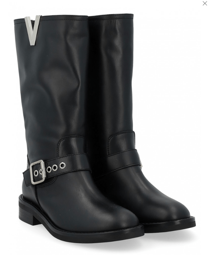STIVALE IN PELLE NERO - CALZATURE - Due Piedi