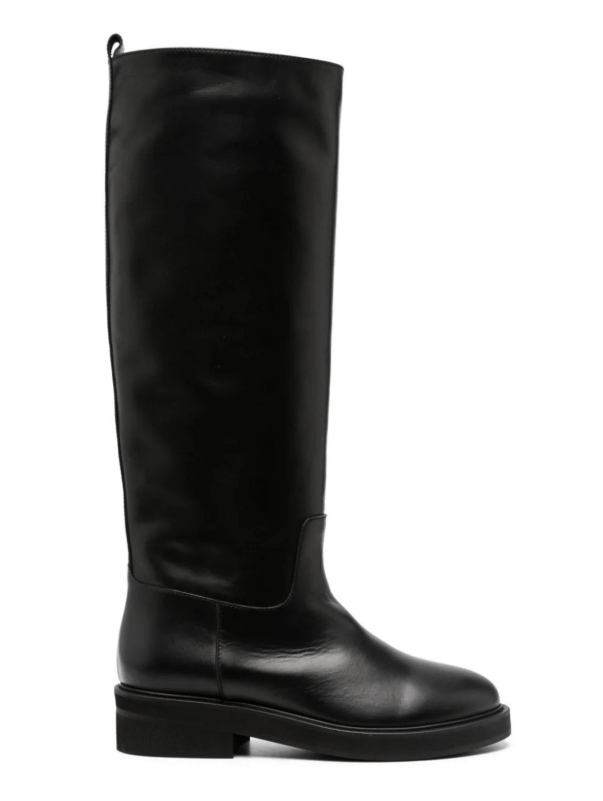 STIVALE IN PELLE NERO - CALZATURE - Due Piedi