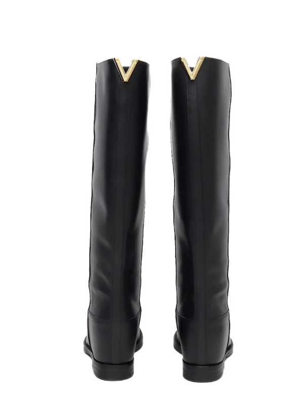 STIVALE IN PELLE NERO - CALZATURE - Due Piedi