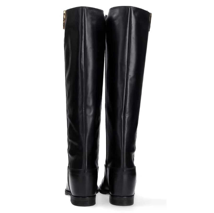STIVALE IN PELLE NERO - CALZATURE - Due Piedi