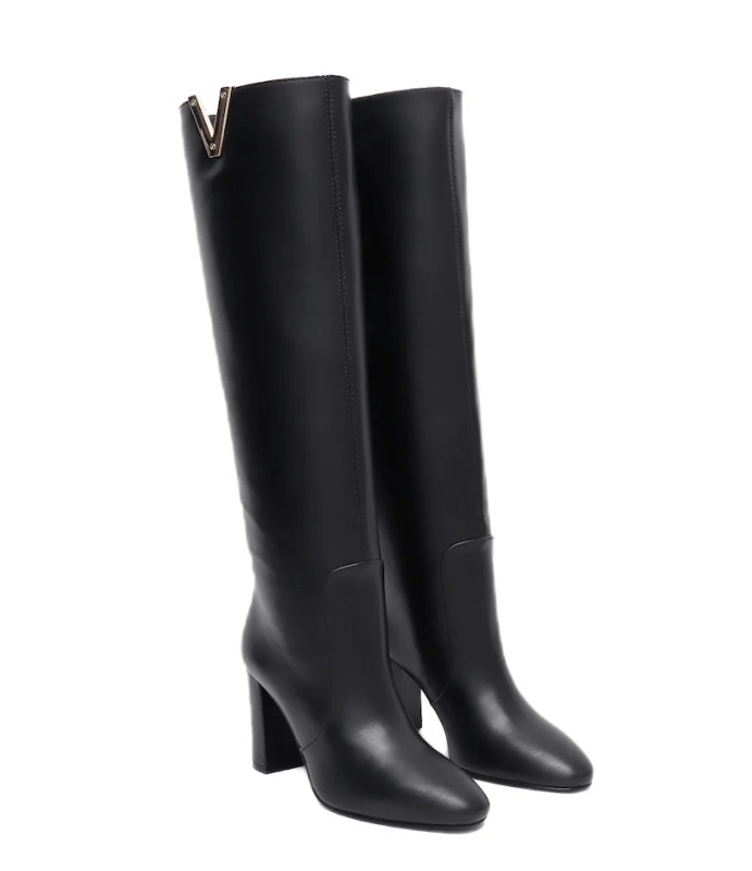 STIVALE IN PELLE NERO - CALZATURE - Due Piedi