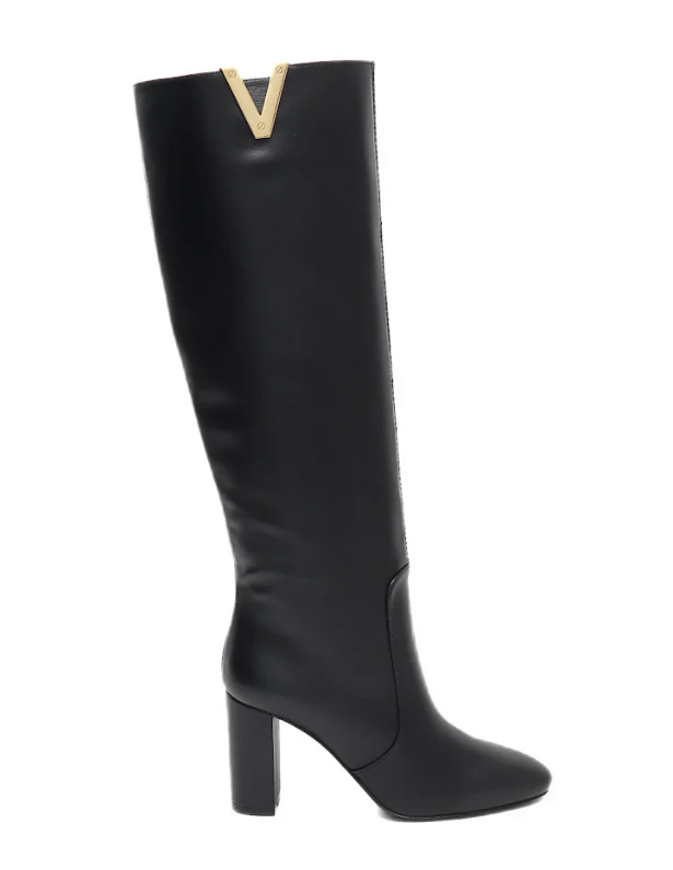 STIVALE IN PELLE NERO - CALZATURE - Due Piedi