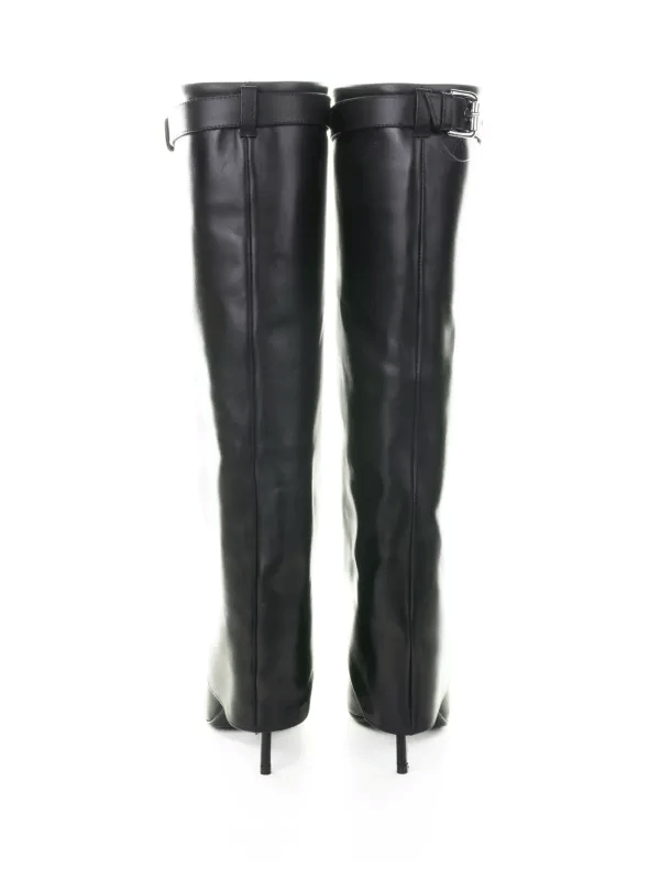 STIVALE IN PELLE NERO - CALZATURE - Due Piedi