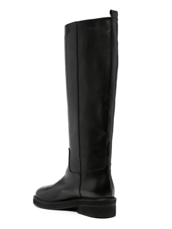 STIVALE IN PELLE NERO - CALZATURE - Due Piedi