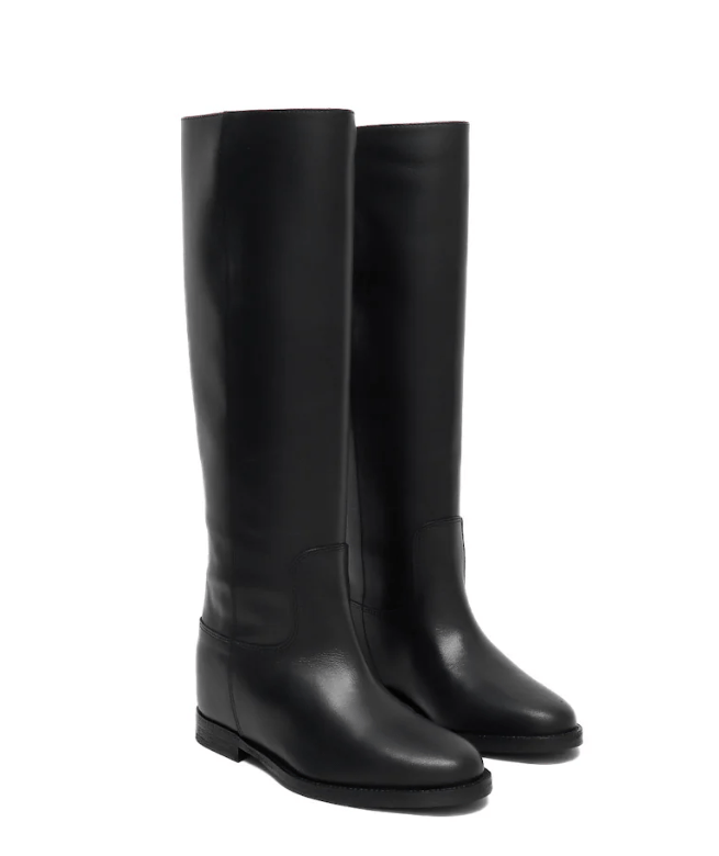 STIVALE IN PELLE NERO - CALZATURE - Due Piedi