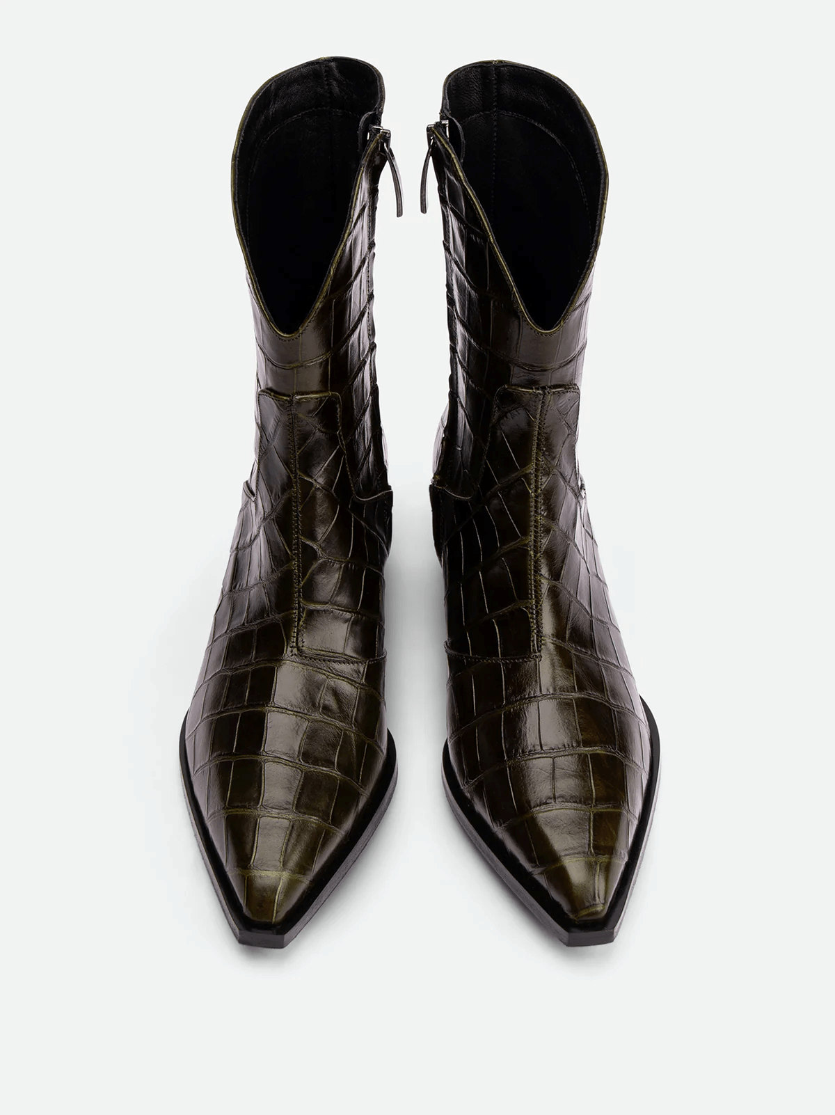 TEXANO CORTO IN PELLE - CALZATURE - Due Piedi