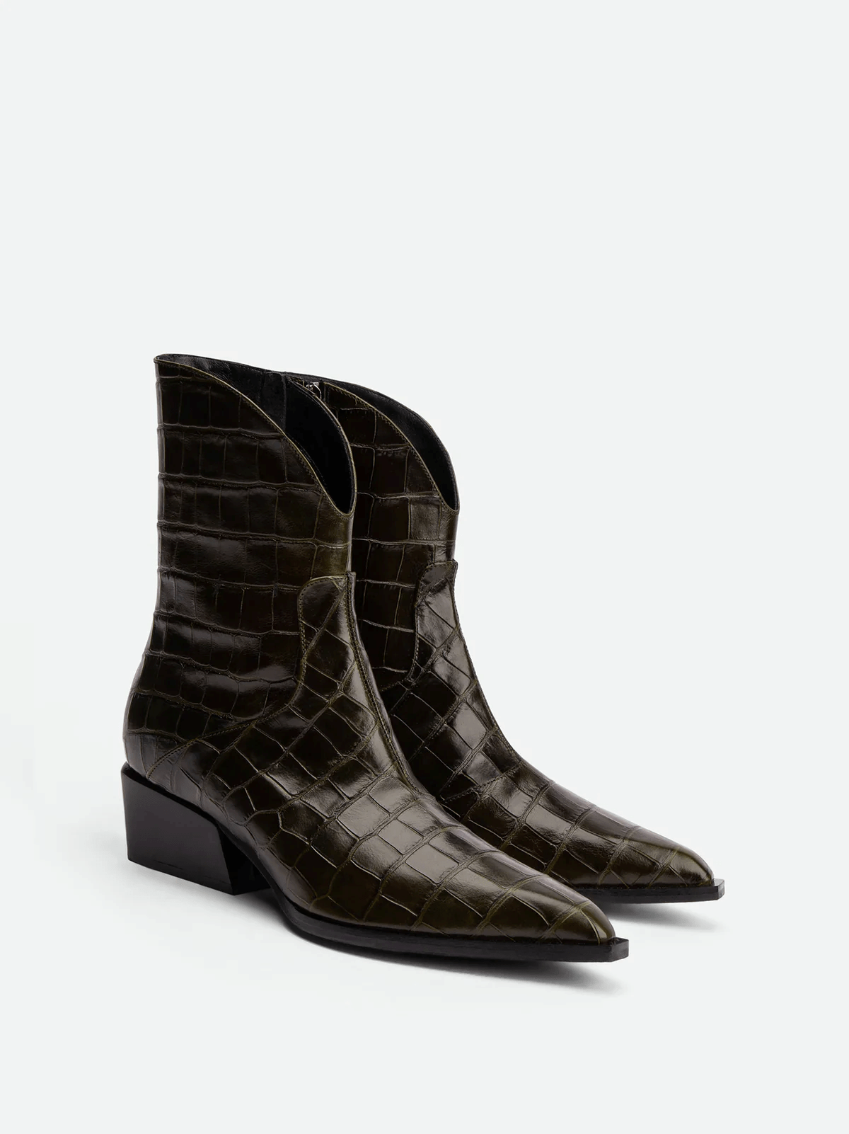 TEXANO CORTO IN PELLE - CALZATURE - Due Piedi