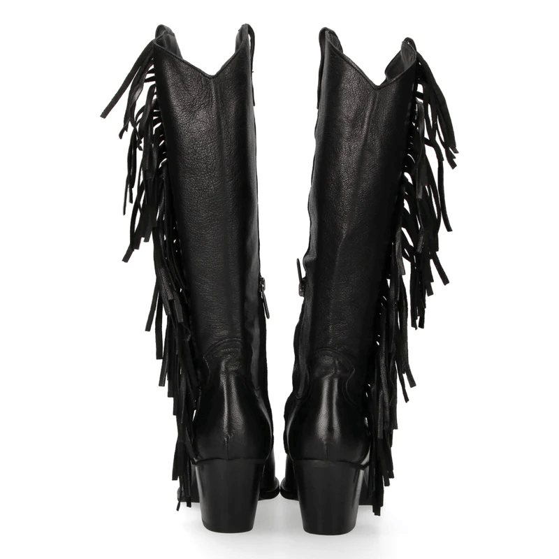 TEXANO FRANGE IN PELLE - CALZATURE - Due Piedi