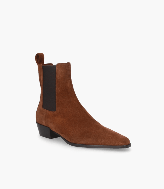 TRONCHETTO IN CAMOSCIO - CALZATURE - Due Piedi