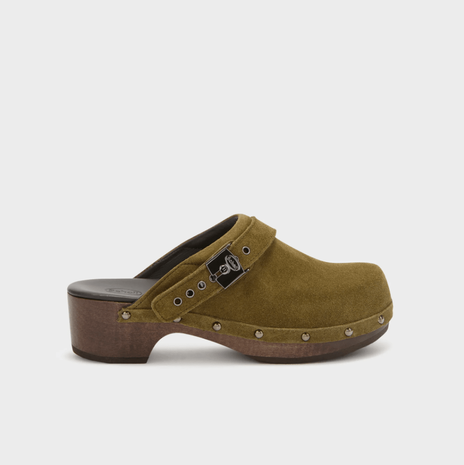 ZOCCOLO IN CAMOSCIO - CALZATURE - Due Piedi