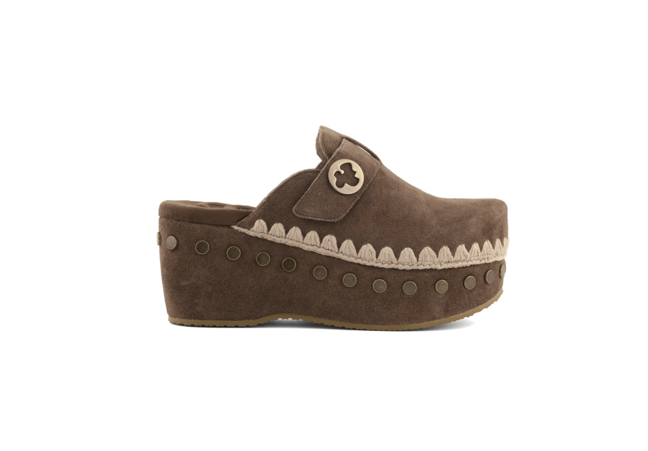 ZOCCOLO IN CAMOSCIO - CALZATURE - Due Piedi