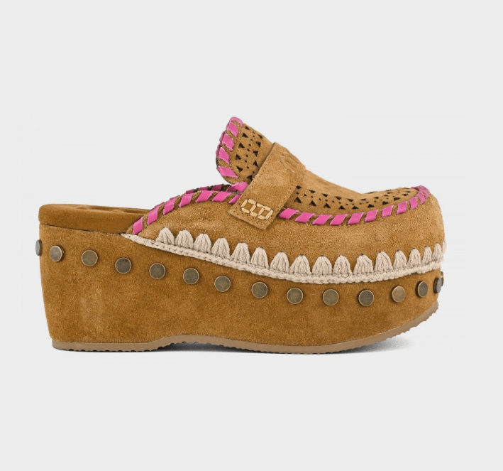 ZOCCOLO IN CAMOSCIO - CALZATURE - Due Piedi