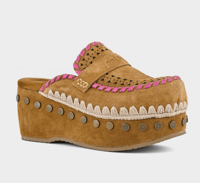ZOCCOLO IN CAMOSCIO - CALZATURE - Due Piedi